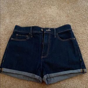 Abercrombie & Fitch high wasted Jean shorts